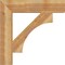 Ekena Millwork Westlake Block Rough Sawn Bracket, Western Red Cedar, 6"W x 32"D x 32"H BKT06X32X32WTL05RWR - alternate 3